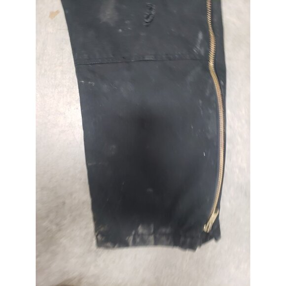 Key Apparel Outawear Insulated Duck Bib Overalls Black XL Regular Style 278.01 - Picture 3 of 16